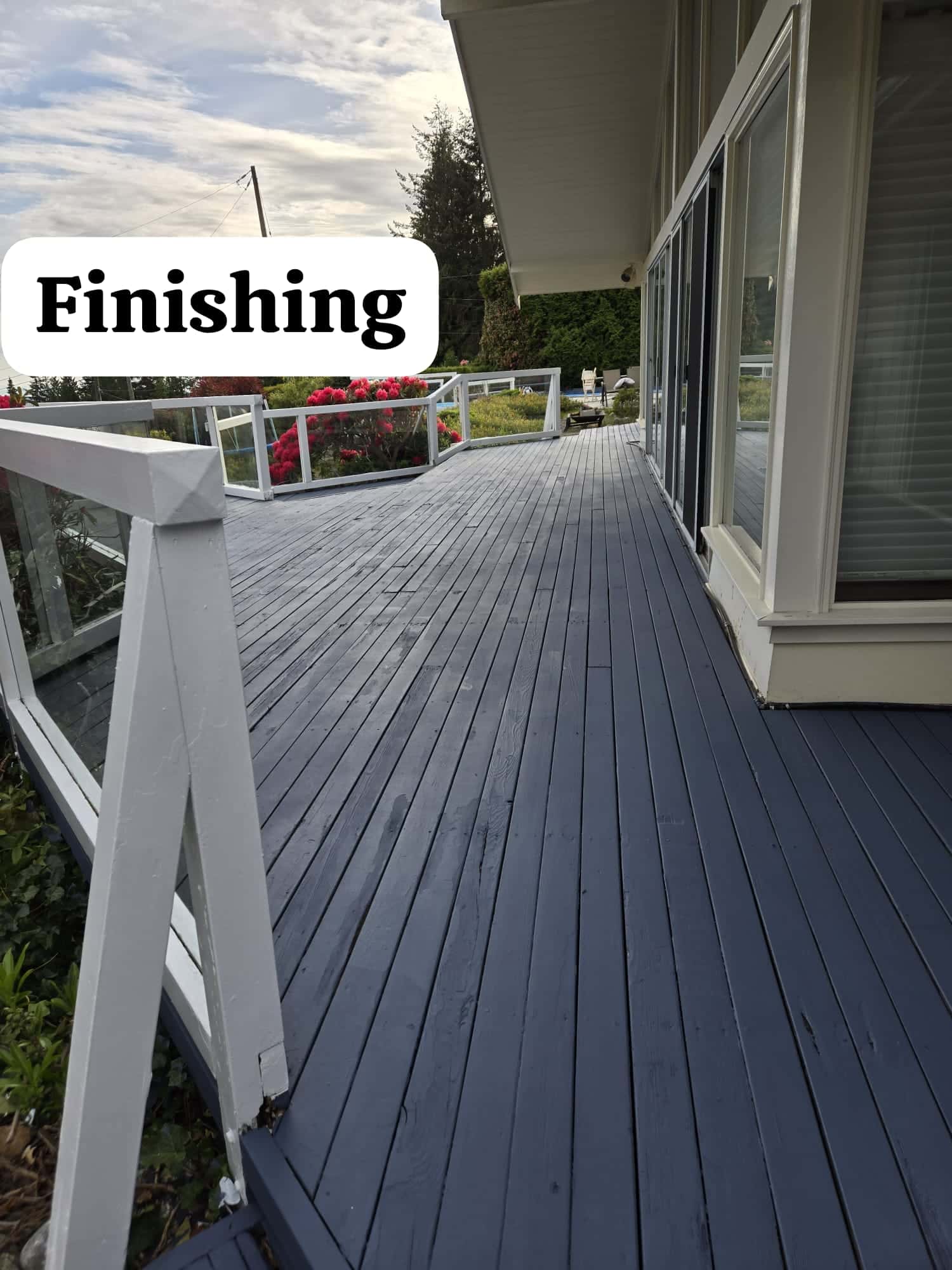 House exterior after professional paint